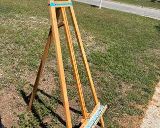 Wood Easel Adjustable $40