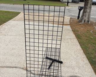 (3)Art Display Racks $175.00 set 24”w 74.5”t base 24”