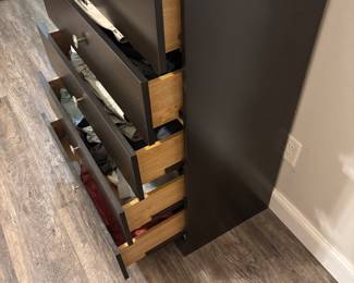 Chest of drawers $125.00. 31.5”w 16.5”d 44.5”t