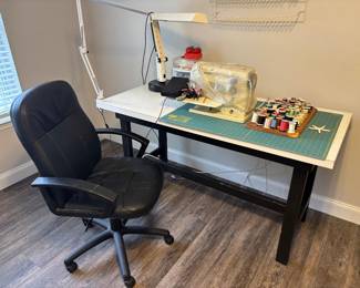 Craft /Sewing table $150.00 60.5”l 27”d 32.75”t