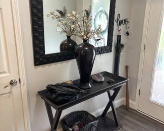 Foyer entry table $185.00 44”l 16.5”d 30”t