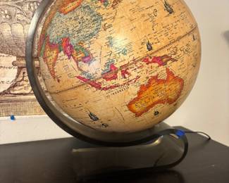 Light up globe $60 Needs bulb