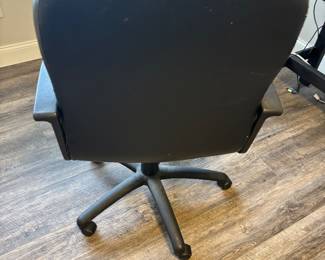Black Office Chair $60 25.5”w 19”d 42.5”t