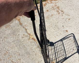 Collapsible grocery cart $40