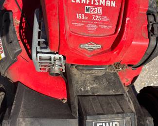 Craftsman 21” self propelled mower $250