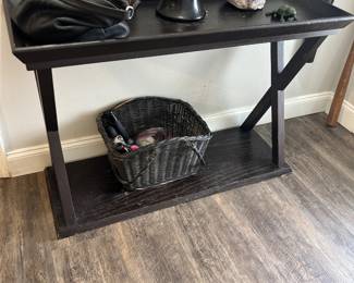 Foyer entry table $185.00 44”l 16.5”d 30”t
