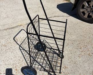 Collapsible grocery cart $40