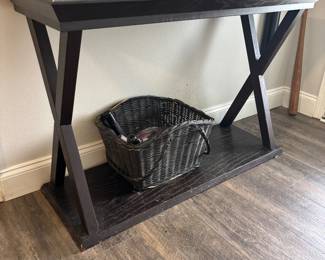 Foyer entry table $185.00 44”l 16.5”d 30”t