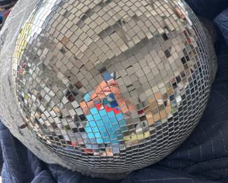 18” Mirrored Disco Ball with mounting rotator $100.00