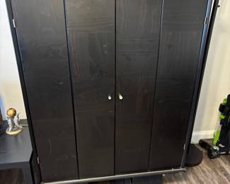 Black Cabinet $150.00 42”w 23.5”d 58” t