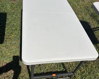 1 - 6’ folding table $80 2 -4’ folding tables $30 each 1 - 2’ folding table $20
