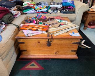 Handcrafted coffee table