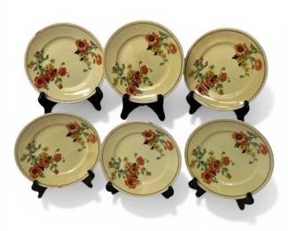 Sebring Pottery Co. The Poppy Plates