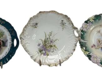 Carl Tielsch Victoria Austria Kauffman Plates