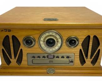 Spirit Of St. Louis Ansonia Turntable CD AM FM Player