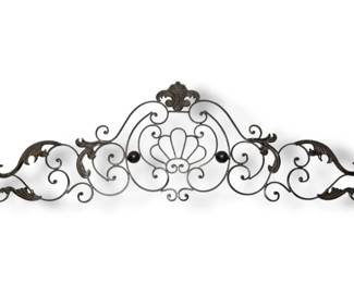 Metal Scrollwork Wall Hanging 15 X 51