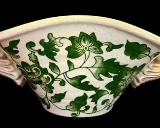 Green Floral Planter