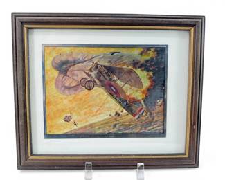 Framed Balloon Busting Squad Print