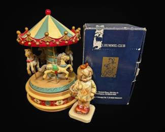 Carousel Waltz Music Box M. I. Hummel Club Figure