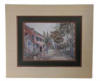 L. Restrepo Art Print Unframed 21 x 25