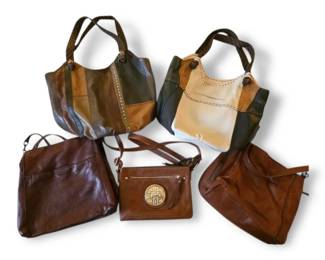 Brown Handbags By The Sak, American Leather Co. More