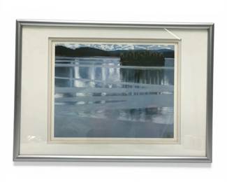 Reproduction Print Of Painting Lake Keitele By Akseli Fallen