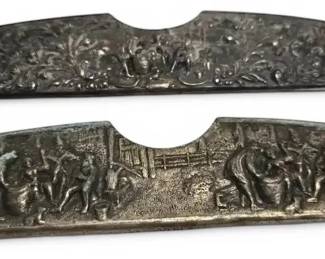 Danish Silver Plated Comb Case