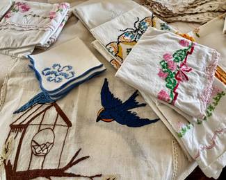 Vintage linens