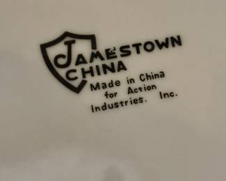 Jamestown China label