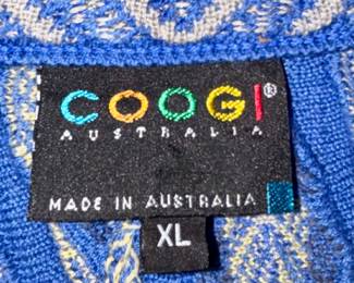 Coogi label-Made in Australia