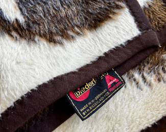 Throw made by Biederlack in West Germany