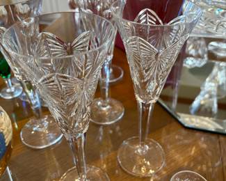 Waterford Millennium “Happiness” flutes (2)