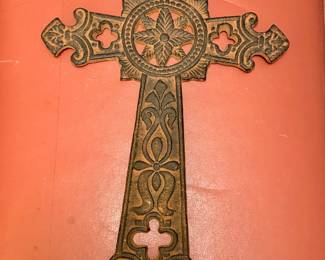 Cast Iron Cross Wall decor