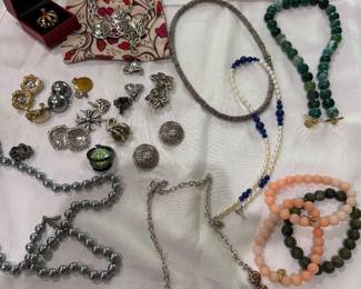 Costume jewelry, including Brighton and Talbots