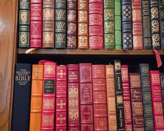 Large Collection of Easton Press Leather Classic Books