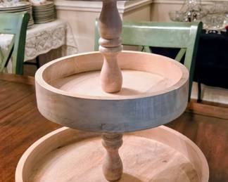 3-Tiered Wooden Display