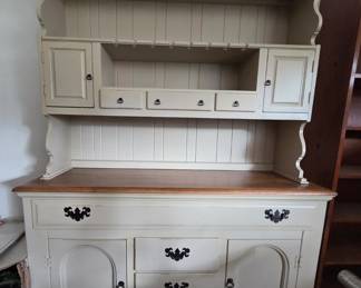 Distressed refurbished Kitchen Hutch