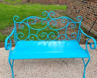 Metal Outdoor bench