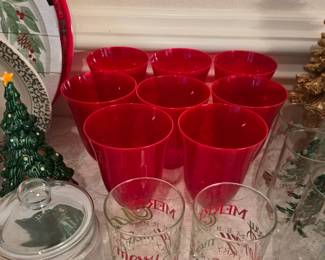 Ruby Red Goblets