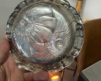 Art Nouveau Bowl Sterling Silver 