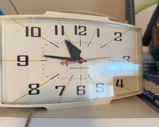 General Electric Desk Clock