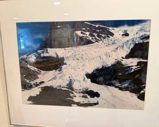Glacier Photo Framed 