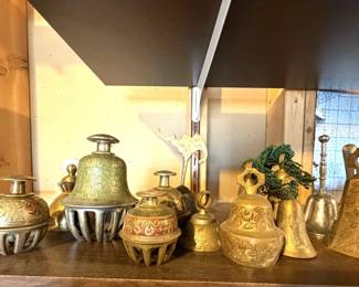 Collection of Brass Bells 