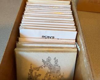 Handmade Cards By Artist in Residency 