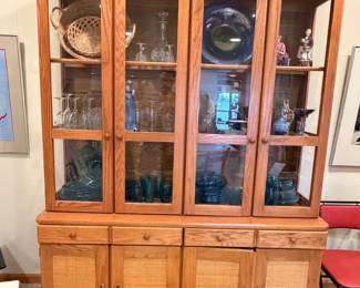 Wood China Cabinet