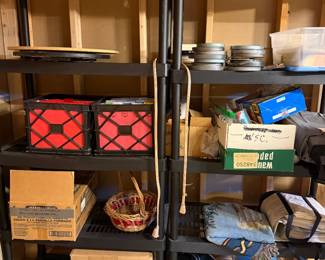 Shelving Units for Sale and Everything on them