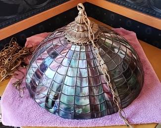 Tiffany style Swag lamp