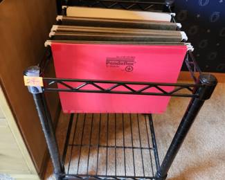 Hanging file folders