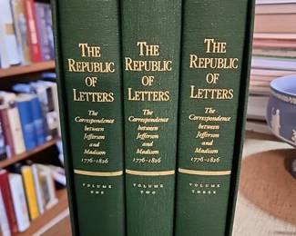 Republic of Letters Jefferson Madison 3 volumes