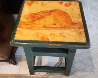 Rabbit top bench or plant stand 